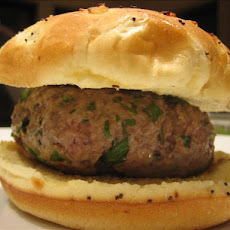 Blue Cheese Lamb Burgers