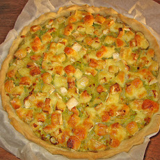 Canadian Bacon and Brie Quiche