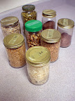 This is how you shop at your local co-op. Bring yer containers, buy everything in bulk. BOOYAH.
