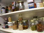 A raw foodist's cupboard