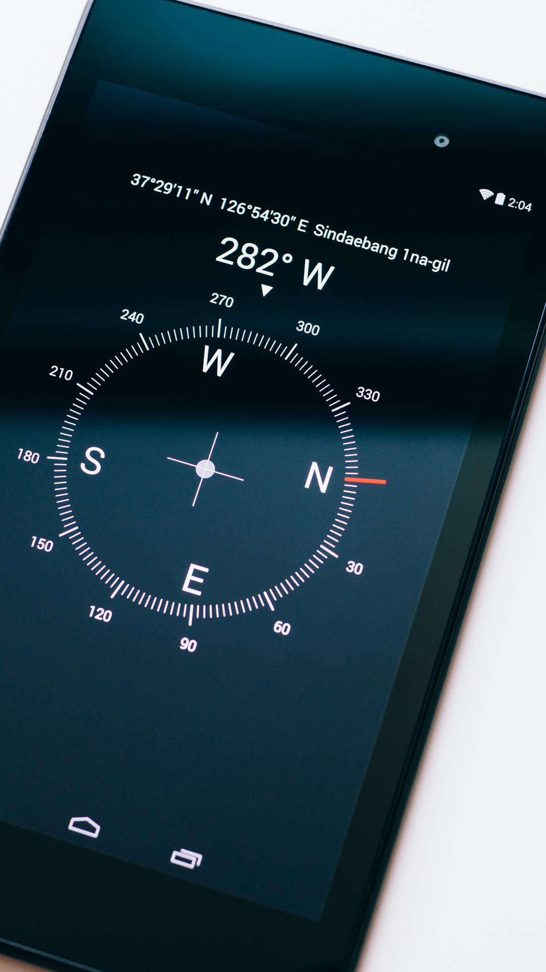 Android application Digital Compass screenshort