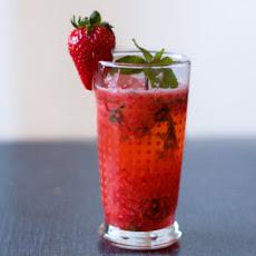 Strawberry Sake Cocktail