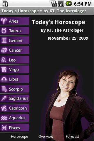 Today's Horoscope by KT