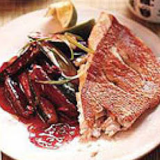 Crisp Red Snapper and Winter Stir-Fry Vegetables