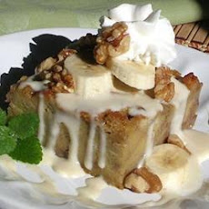 Walnut Banana Bread Pudding