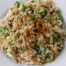 Toasted Couscous Spring Onion Salad