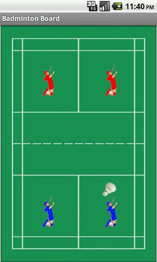 Badminton Tactics Board
