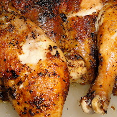 Porcini Rubbed Butterflied Roasted Chicken