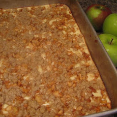 Apple Oat Cheesecake Bars