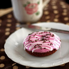 Chocolate Doughnuts, baked
