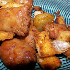 Baked Italian Sausage With Potatoes and Rosemary