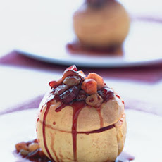 Baked Apples with Cranberries, Raisins, and Apricots