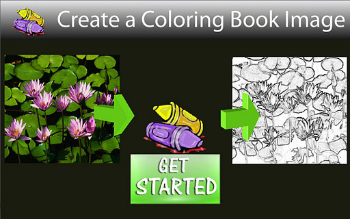 Camera Coloring Book Creator