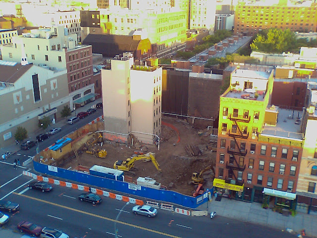 Aloft hotel site on 124th and Frederick Douglass Blvd