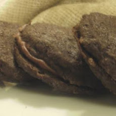 Mocha Shortbread With Nutella