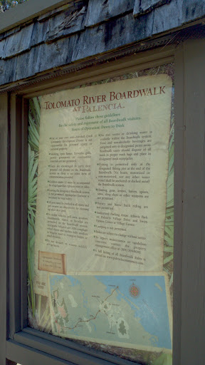 Tolomato River Boardwalk at Palencia Kiosk