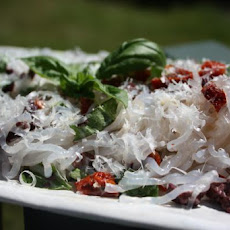 Shirataki Noodles With Sun-Dried Tomatoes
