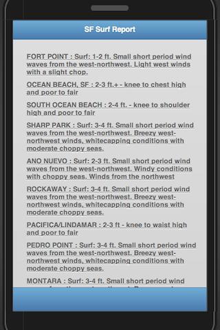 Nor Cal Surf Report