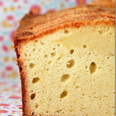 Blueberry Lemon Cream Cheese Pound Cake