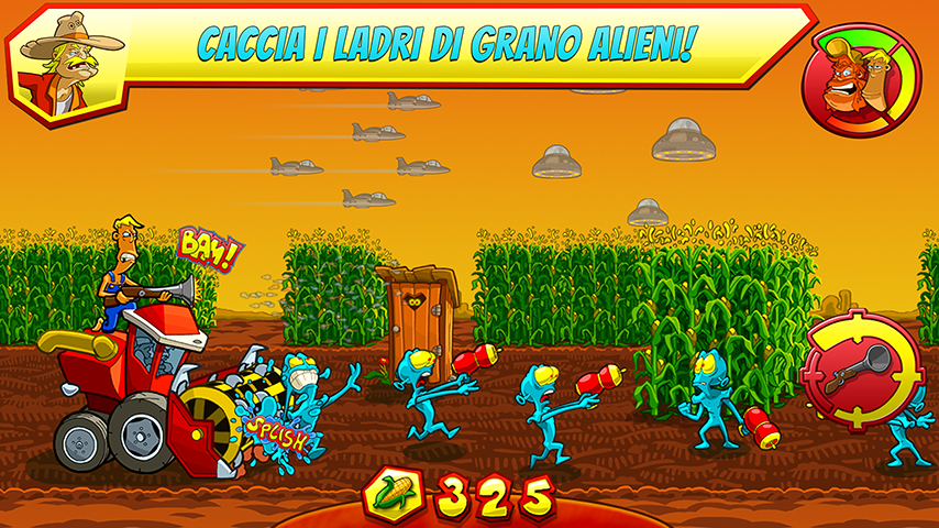 Android application Farm Invasion USA - Premium screenshort