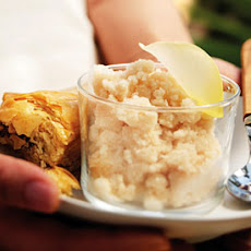 Baklava with Rose Water and Tea Granita