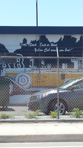 Yellow Cab Since 1917 Mural