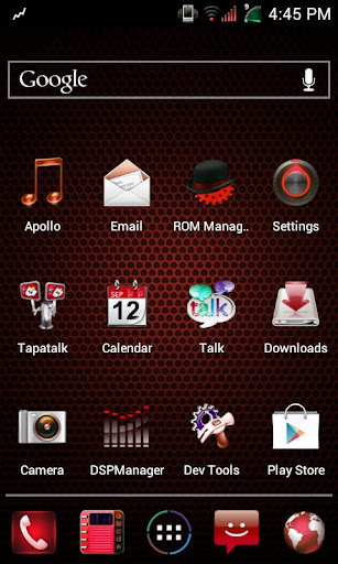 【免費個人化App】AOKP - CM9 - Mixer Red-APP點子