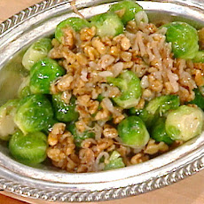 Brussels Sprouts with Walnuts