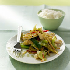 Chicken and Celery Stir-Fry