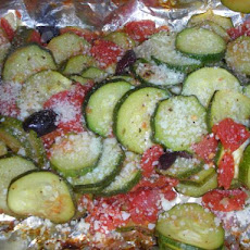 Grilled Greek-Style Zucchini