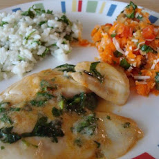 Thai-Inspired Tilapia With Carrot Salad