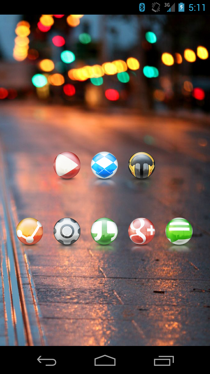 Android application Tha Sphere - Icon Pack screenshort