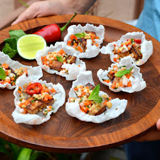 Vietnamese-Inspired Rice Crisps