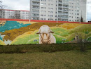 Sheep on the Wall