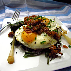 Eggs with Bacon Jam