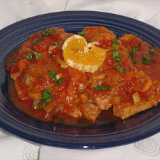 Pork Chops in Orange-Apricot Sauce
