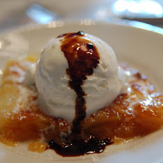 Tuscan Apple Tart with Gelato and Tradtional Balsamico