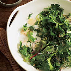 Green Salad with Hazelnut Vinaigrette