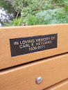 Carl E. Heydman Memorial Bench