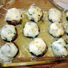 Stuffed Mushrooms with Swiss Cheese