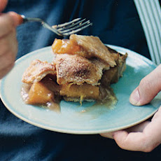 Honey Caramel Peach Pie