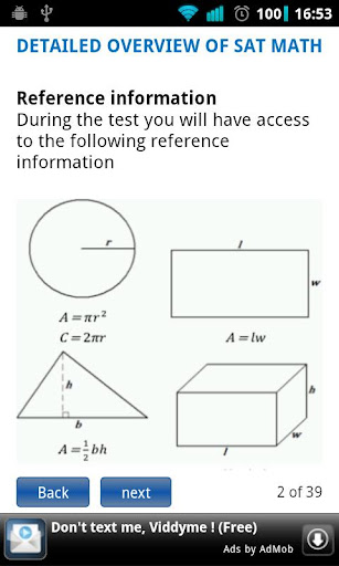 SAT Math Overview