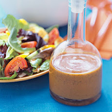 Green Salad with Hot Paprika Garlic Dressing