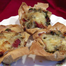 Chicken Phyllo Mini Tarts