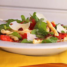 Pasta with Arugula and Shaved Parmesan