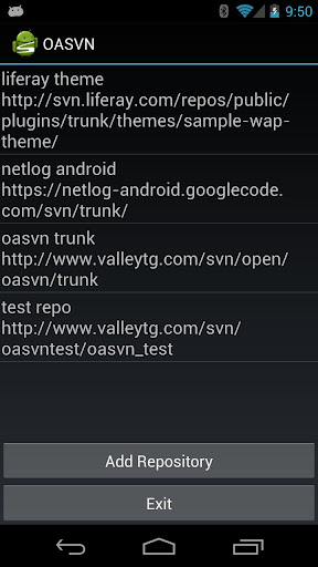 Open Android SVN OASVN