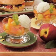 Grape Nectarine Dessert Cups
