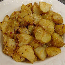 Moroccan Oven Roasted Sesame Potatoes