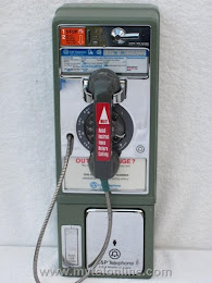 Single Slot Payphones - C & P Green 1C loc C-2 1