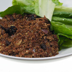 Quinoa-All Bran™ Pilaf with Raisins and Simple Green Salad